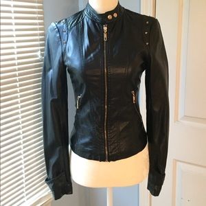 Forever21 faux leather moto jacket